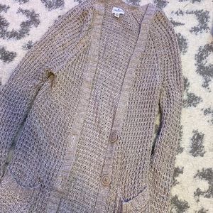 american eagle knit cardigan